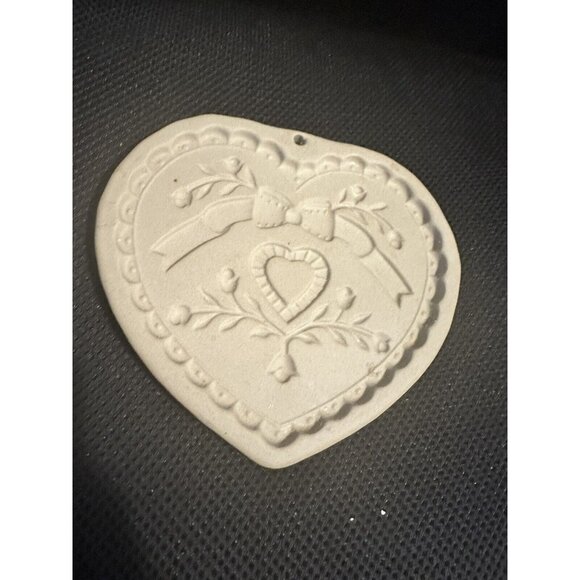 Vintage The Pampered Chef Cookie Mold 1992 SWEET-HEART Christmas Holiday Love - Picture 4 of 6